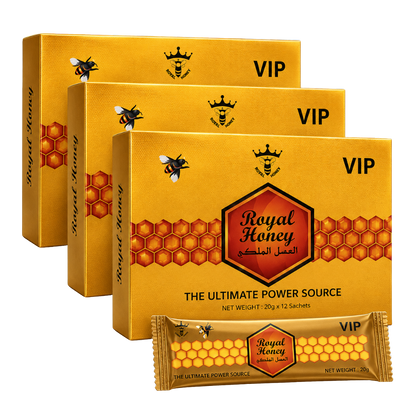 3 x Royal Honey For Man – 12 Packs