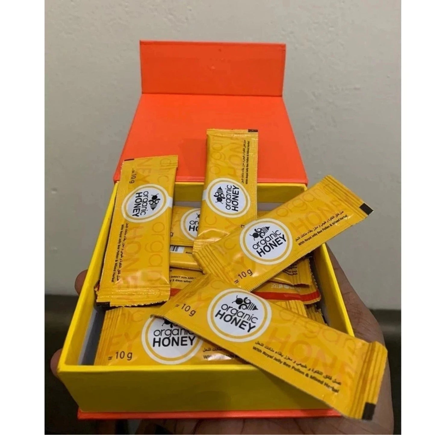 Premium Organic Honey Sachets