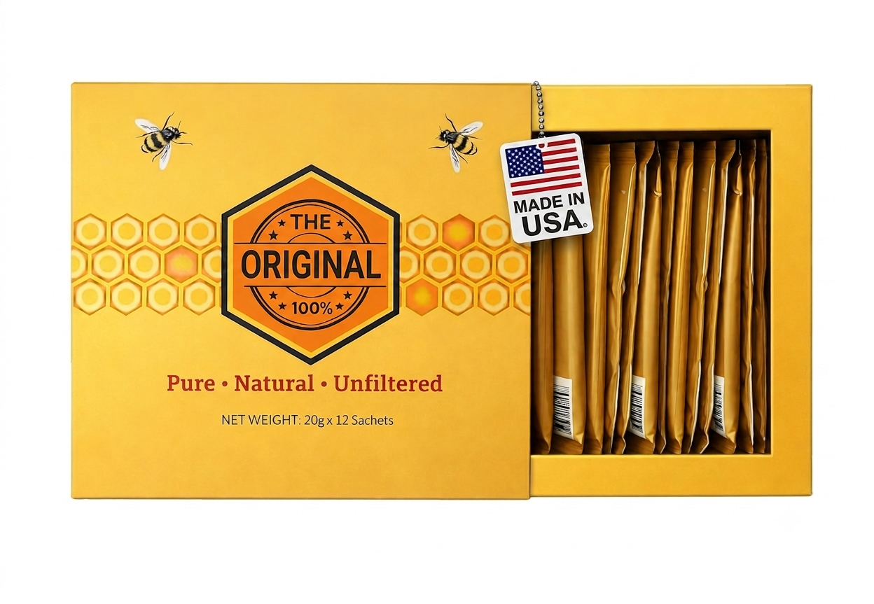 The Original Honey - 12 Packs x 20 Grams